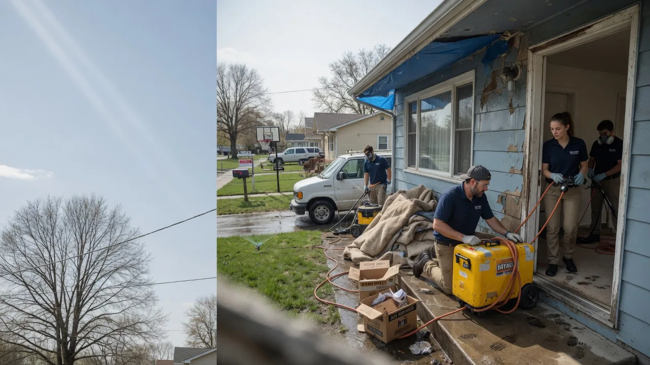 Basement Flood Cleanup in Powers, MI near me